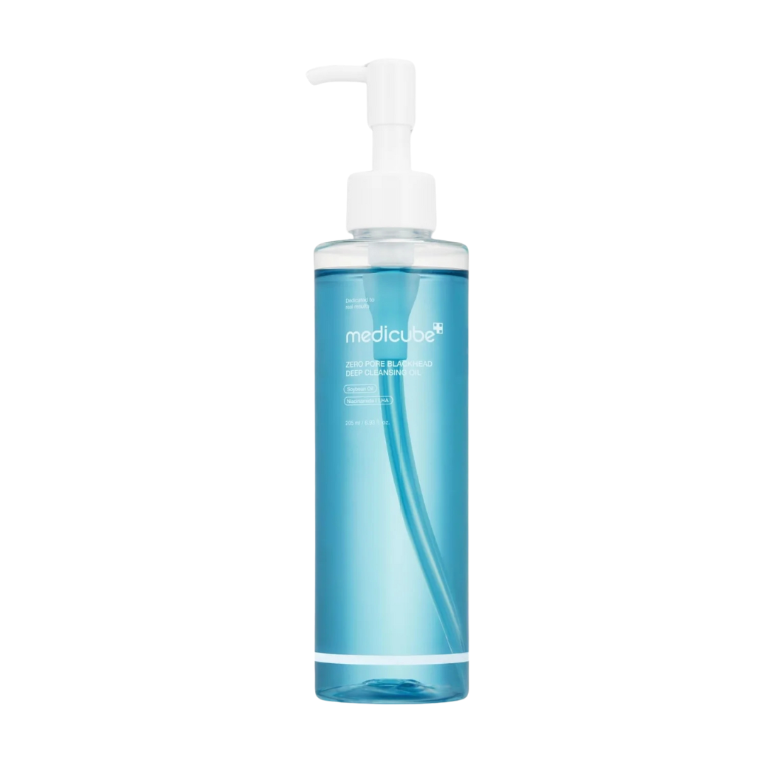 MEDICUBE ZERO PORE BLACKHEAD DEEP CLEANSING OIL 205ML
