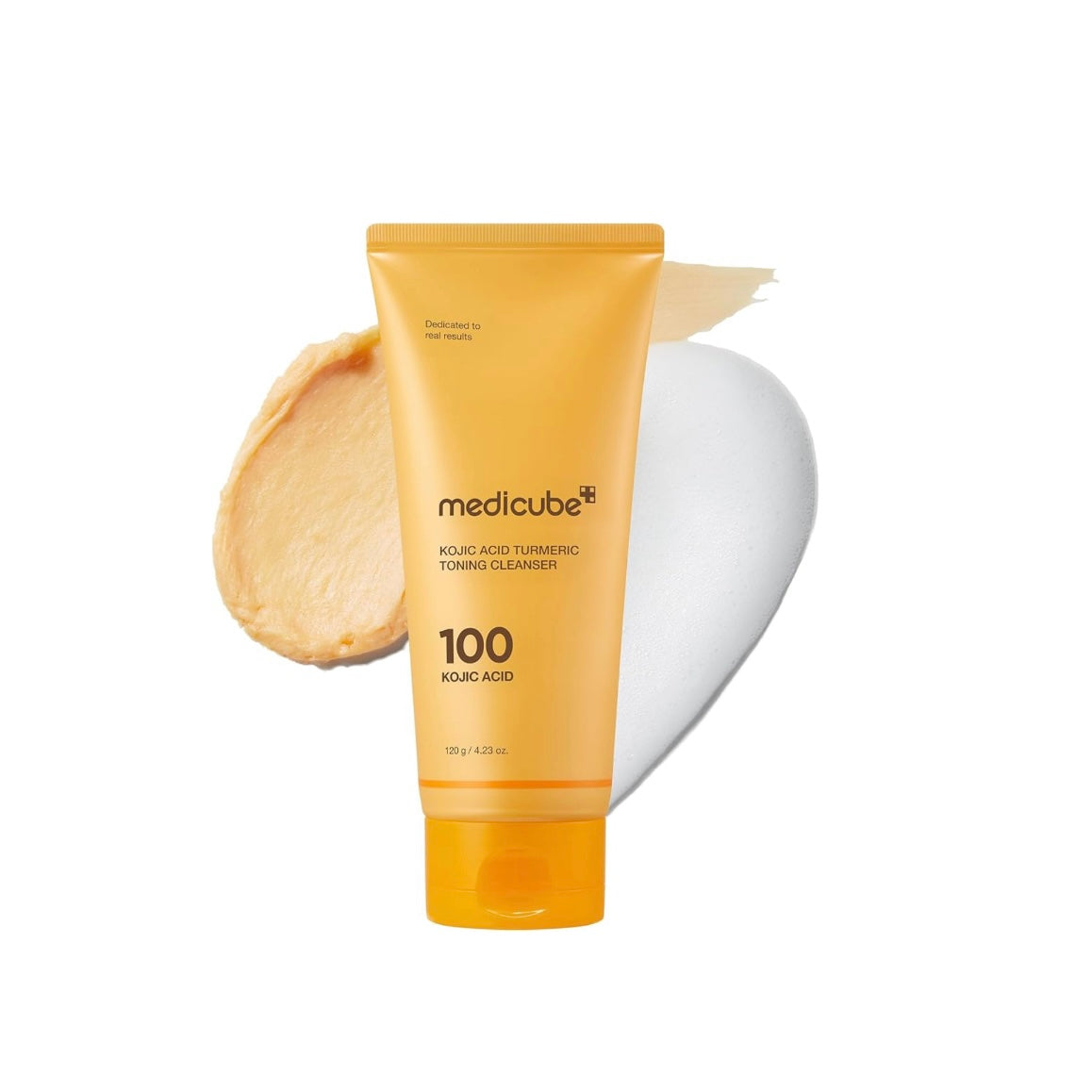 MEDICUBE KOJIC ACID TURMERIC TONING
CLEANSER 120g