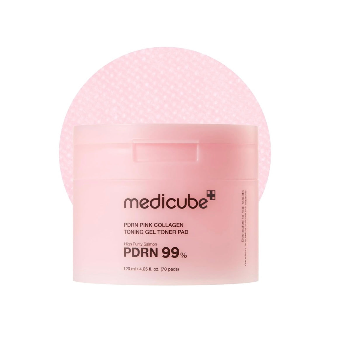 MEDICUBE PDRN PINK COLLAGEN TONING GEL TONER PAD 70EA