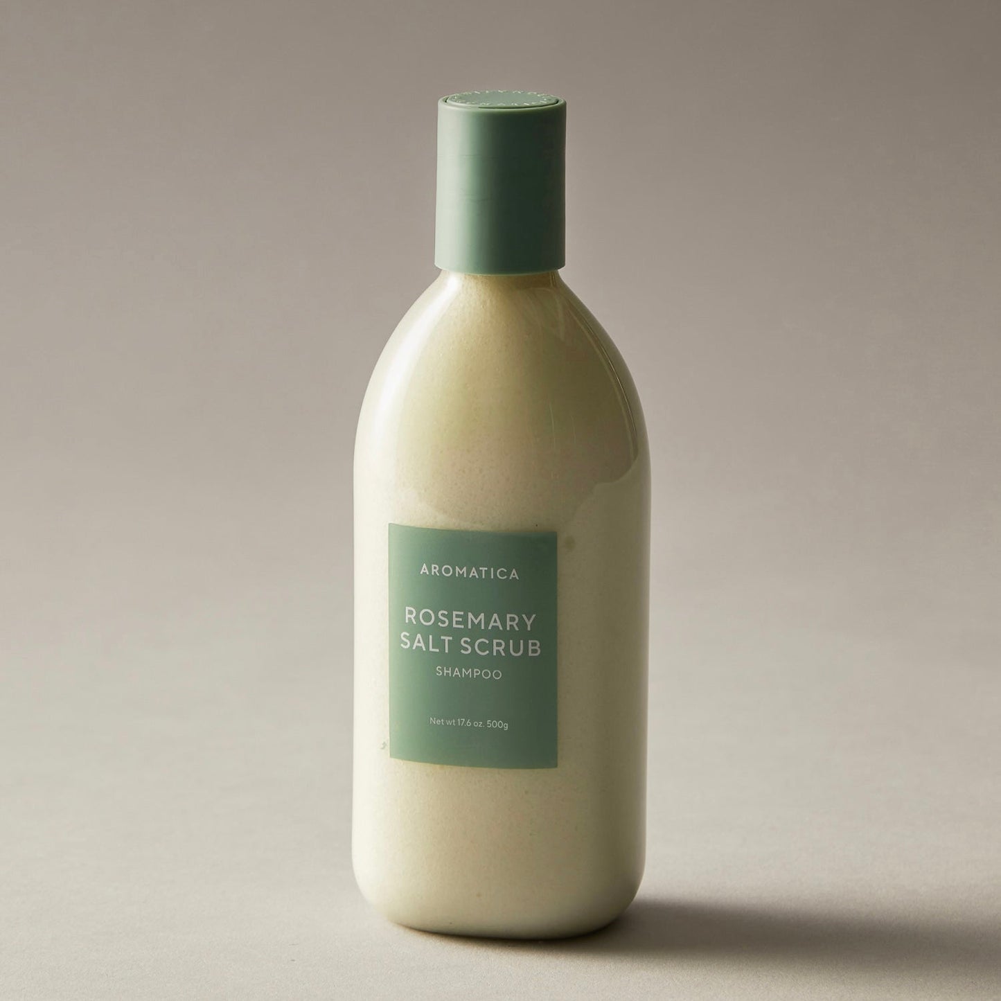 AROMATICA ROSEMARY SALT SCRUB SHAMPOO 500ML
