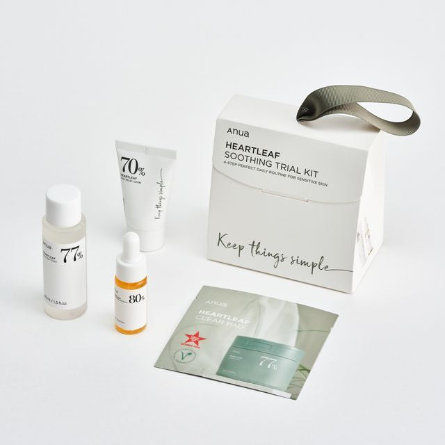 ANUA HEARTLEAF SOOTHING TRIAL KIT