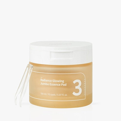 NUMBUZIN NO.3 RADIANCE GLOWING JUMBO ESSENCE PAD 150ML