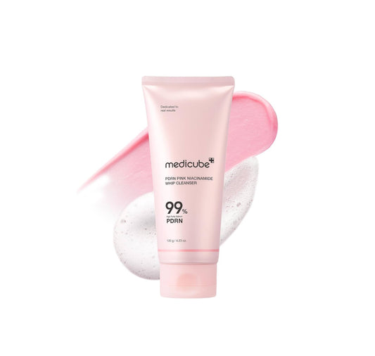 MEDICUBE PDRN PINK NIACINAMIDE MARSHMALLOW WHIP CLEANSER 120G