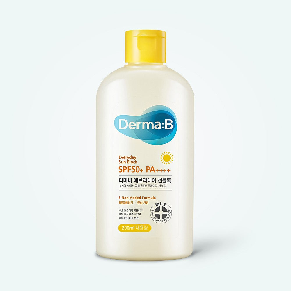 DERMA:B EVERYDAY SUN BLOCK SPF50+ PA++++ 200ML