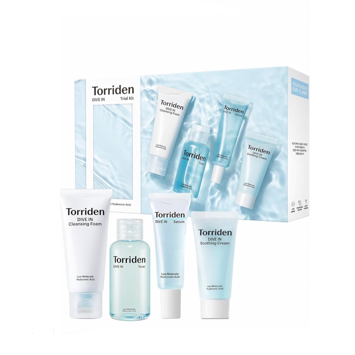 TORRIDEN DIVE-IN SKIN CARE TRIAL KIT