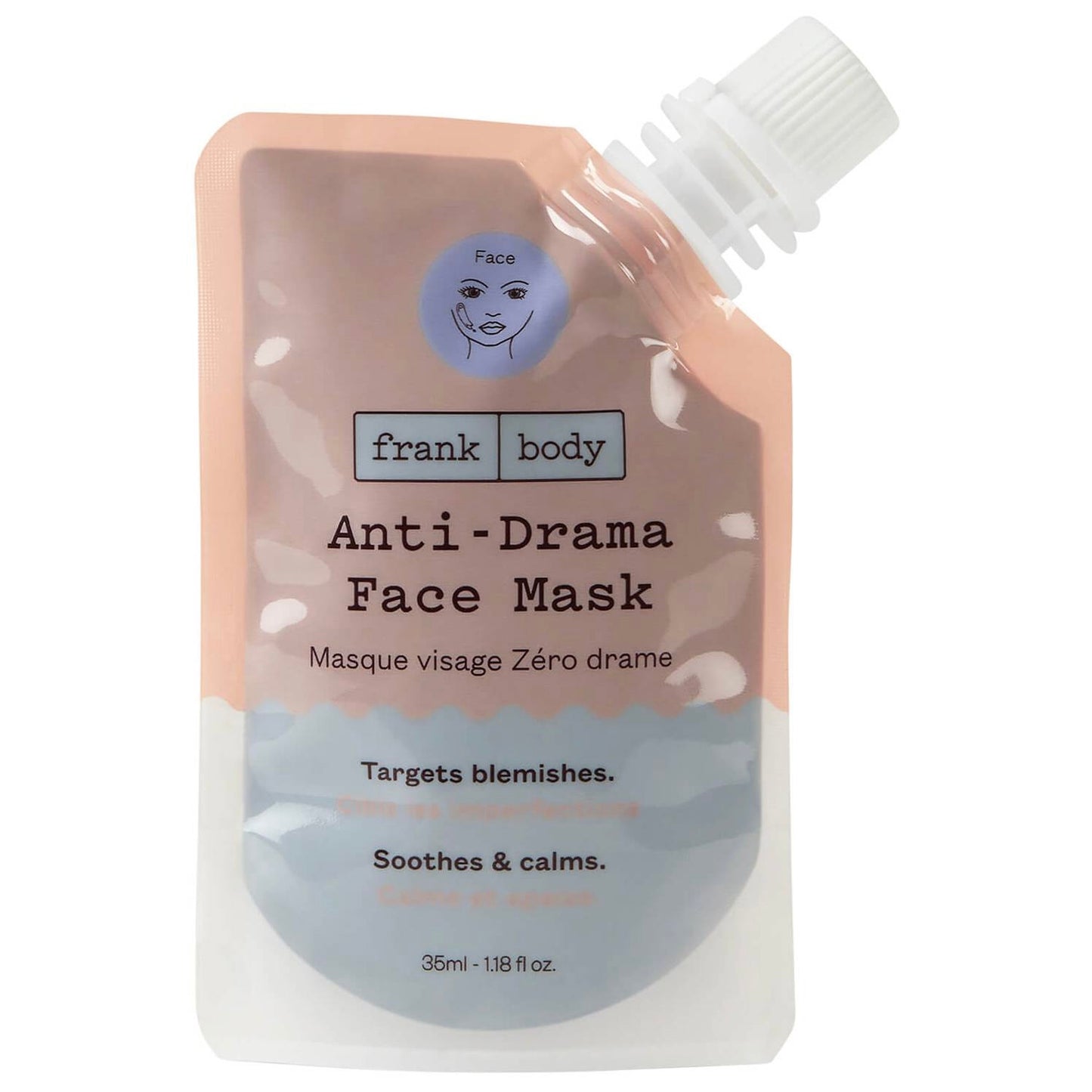 FRANK BODY ANTI DRAMA FACE MASK POUCH