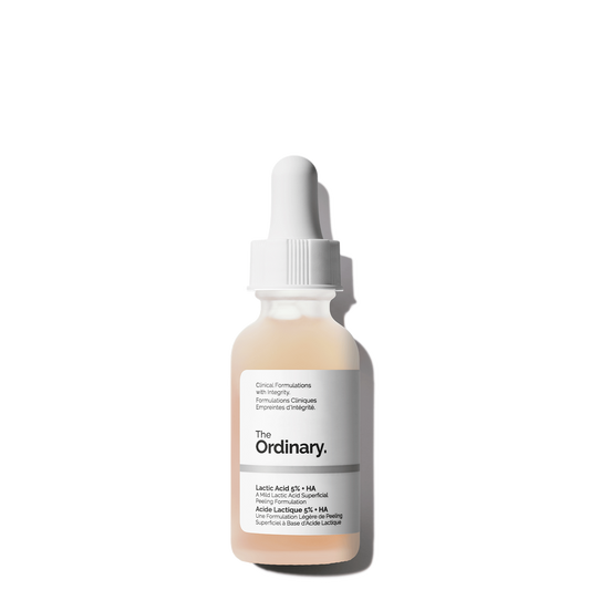 THE ORDINARY LACTIC ACID 5% + HA 2% SUPERFICIAL PEELING FORMULATION 30ML