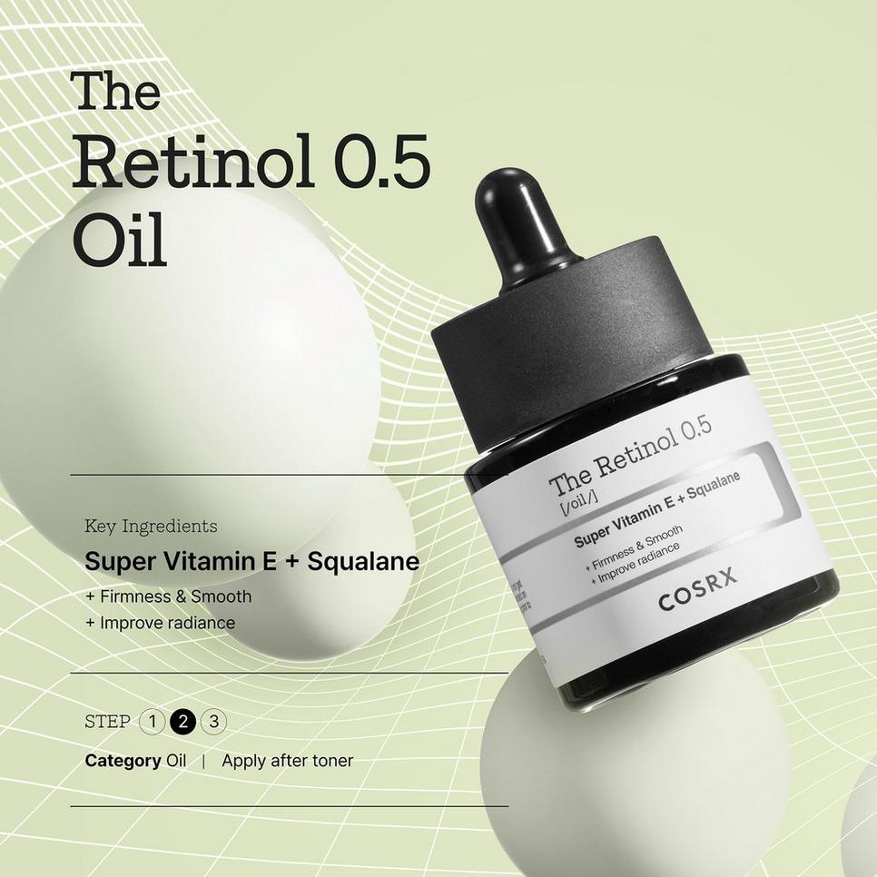 COSRX - THE RETINOL 0.5 OIL 20ML