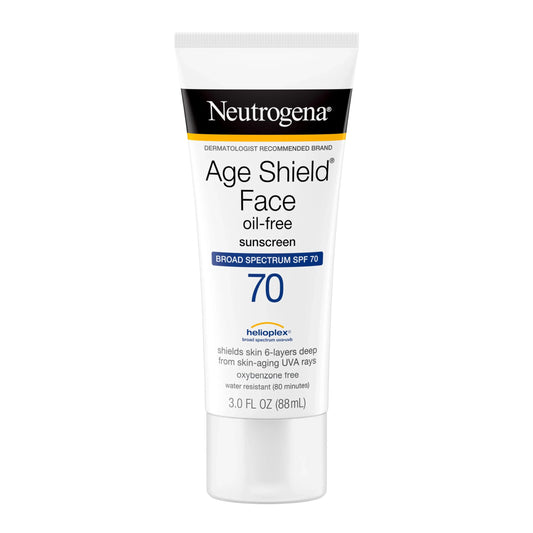 NEUTROGENA AGE SHEILD FACE OIL FREE SUNSCREEN SPF70 88ML