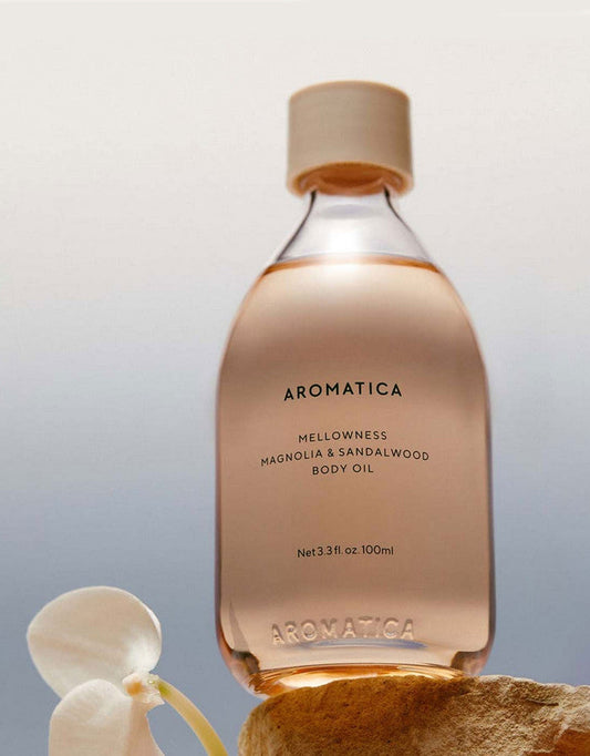 AROMATICA MELLOWNESS BODY OIL MAGNOLIA & SANDALWOOD 100ML