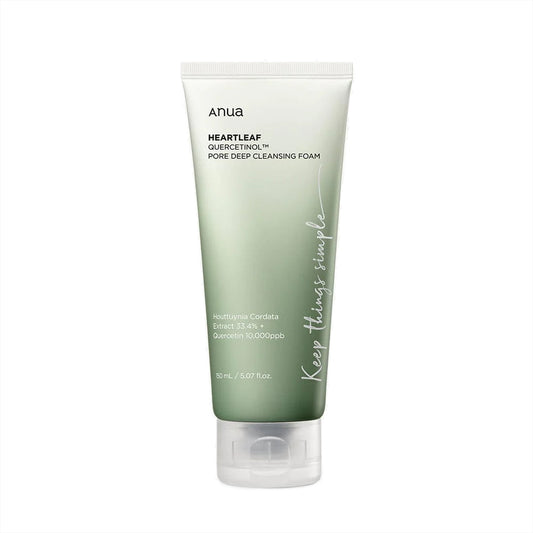 ANUA HEARTLEAF QUERCETINOL PORE DEEP CLEANSING FOAM 150ML