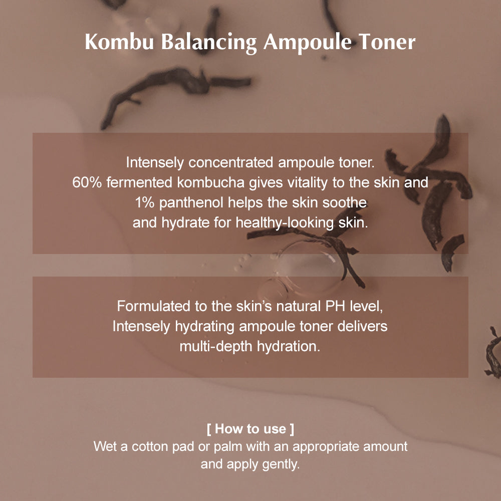 KAINE KOMBU BALANCING AMPOULE TONER 150ML