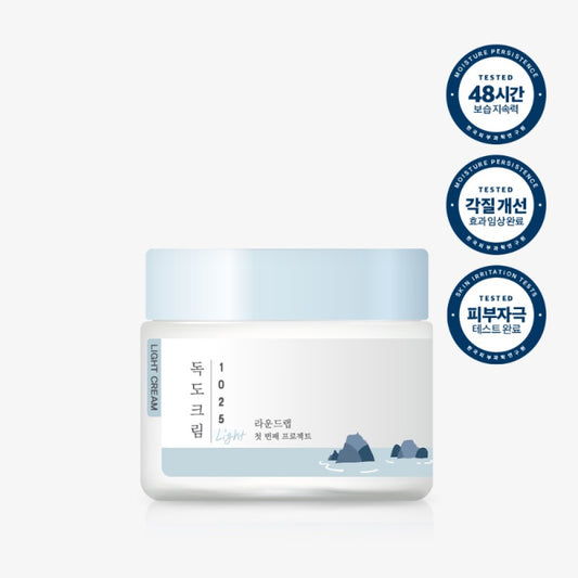 ROUND LAB 1025 DOKDO LIGHT CREAM 80ML